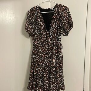 Nine West Faux Wrap Belted Dress Size Medium
